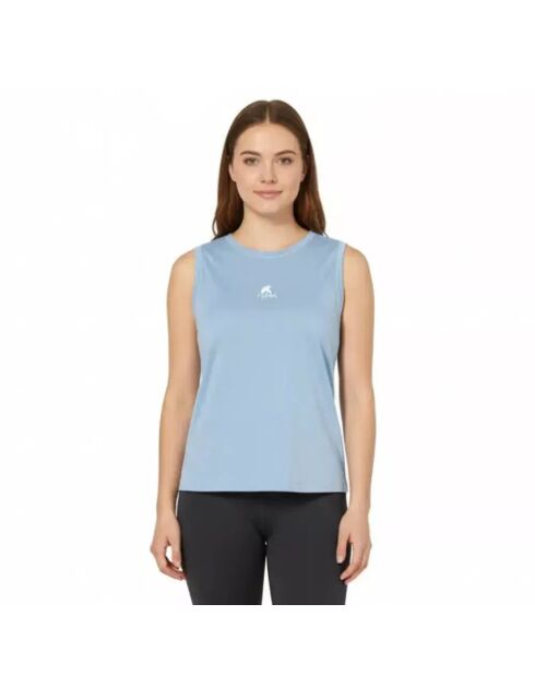 Débardeur Active en laine Merino 140 bleu