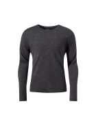 Haut première couche en laine Finn ML 140 gris Zinal