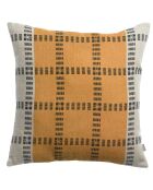 Housse de coussin Zeff Eden en Lin ocre