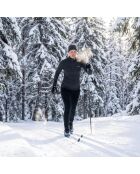 Bjork Zip 210 Zinal graues Oberteil aus Wolle