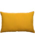 Housse de coussin en lin Zeff Céleste mangue