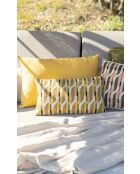 Housse de coussin en lin Zeff Céleste mangue