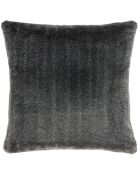 Housse de coussin Kinta carbone