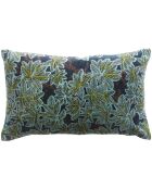 Housse de coussin Imprimé Ariane pétrole
