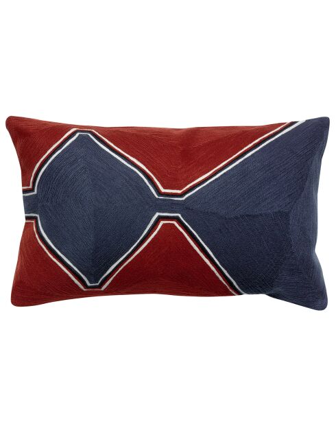 Housse de coussin Mila rubis