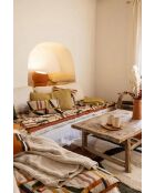 Plaid en coton Lisa naturel - 140x200 cm