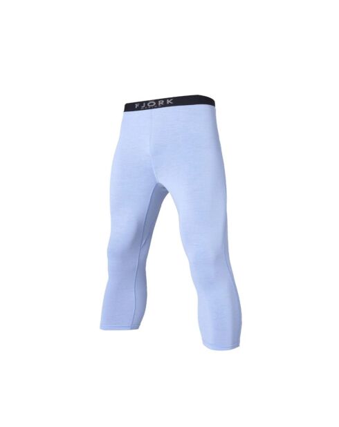 Leggings Finn 210 3/4 in lana blu Aletsch