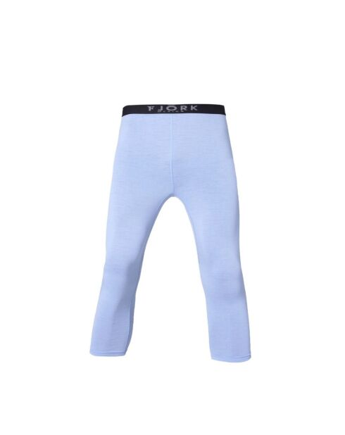 Leggings Finn 210 3/4 in lana blu Aletsch