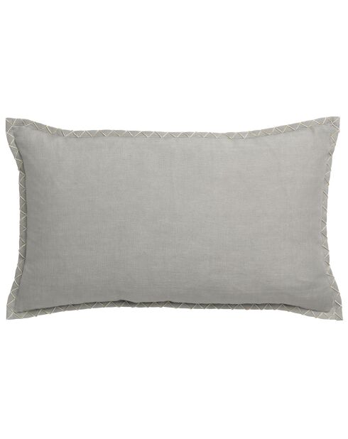 Housse de coussin Nala en Lin mélangé perle