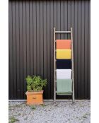 Plaid en coton Lisa perle - 140x200 cm