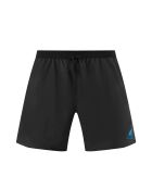 Short de running Logo noir et turquoise