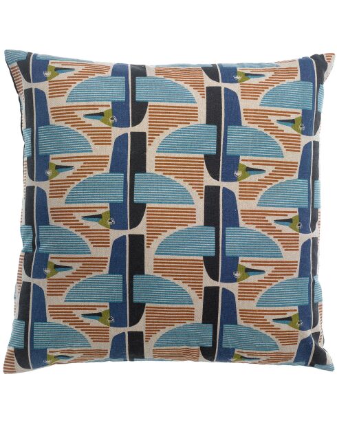 Housse de coussin Imprimé Farel multicolore