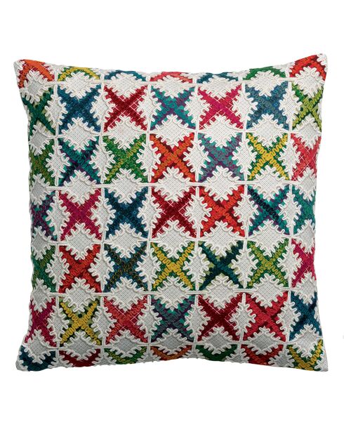 Housse de coussin Beth multicolore