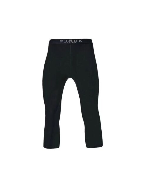 Leggings Laax Finn 210 3/4 neri in lana