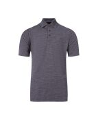 Polo en laine Rigi gris Zinal
