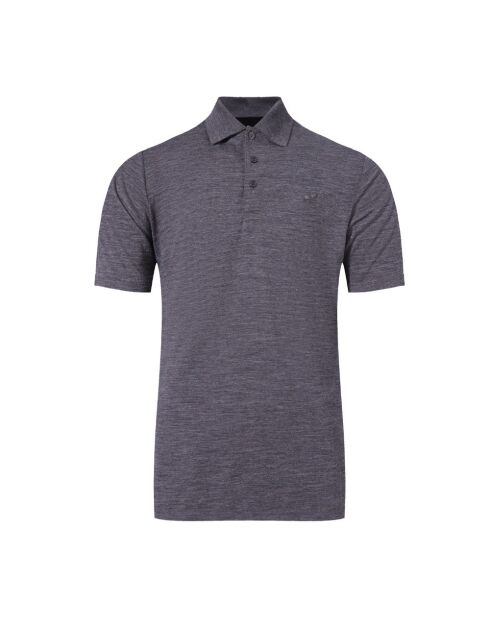 Polo en laine Rigi gris Zinal