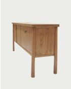 Credenza in legno massello di teak naturale Yara - 170 x 45 x 80 cm