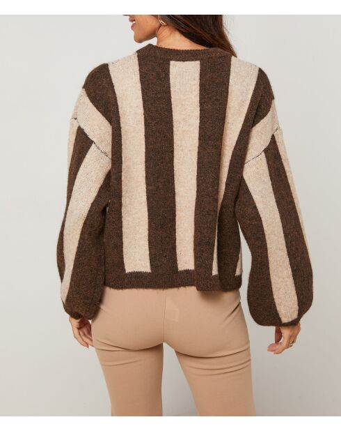 Pull Adélie chocolat