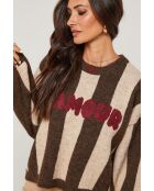 Maglione cioccolato Adélie