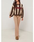 Maglione cioccolato Adélie