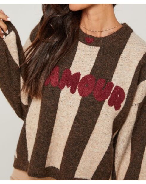 Maglione cioccolato Adélie