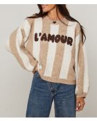 Pull Alicia beige