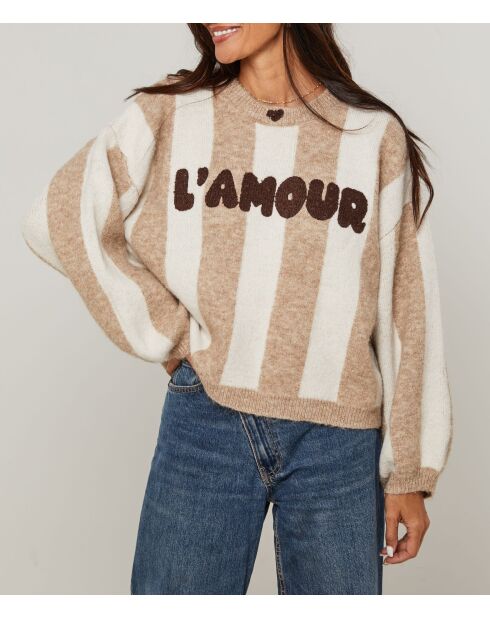 Pull Alicia beige