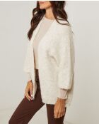 Gilet oversize Ariane beige