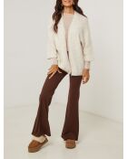 Gilet oversize Ariane beige