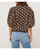 Gilet Alma chocolat