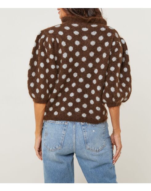 Gilet Alma chocolat