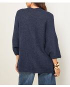 Gilet oversize Aurélia bleu marine