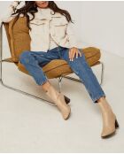 Gilet sans manche poche Elina beige