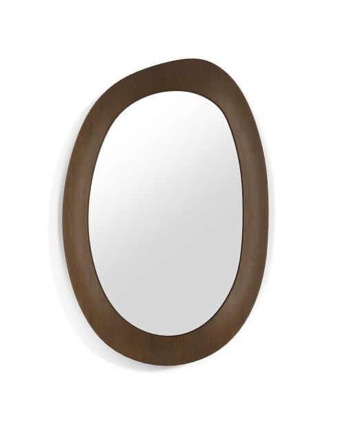 Miroir Alo noyer foncé - 80 x 5 x 120 cm