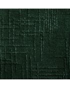 Lot de 2 chaises KLAY velours tramé vert émeuraude - 53 x 61 x 71 cm
