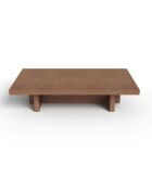 Table basse TAO noyer - 100 x 60 x 25 cm