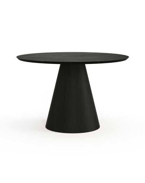 Table à manger Tara Bois Noir - D.120xH.75.5 cm