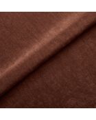 Fauteuil SEVENTY tissu tramé toucher doux bordeaux