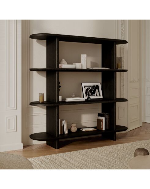 Étagère AROA frêne noir - 150cm