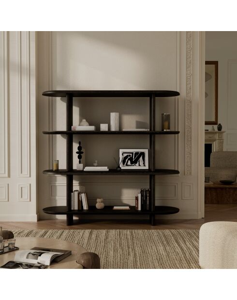 Étagère AROA frêne noir - 150cm