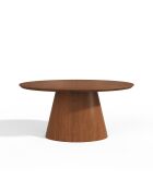 Table à manger extensible NAVA Noyer -160cm
