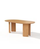 Table à manger ACIA frêne clair - 200cm