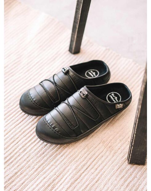 Chaussons d'intérieur Charly noirs