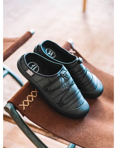 Chaussons d'intérieur Charly noirs
