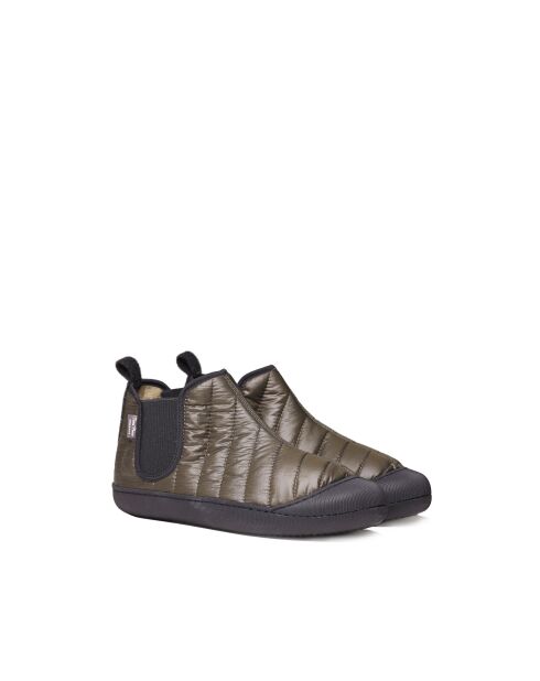 Chaussons d'intérieur Caleb kaki