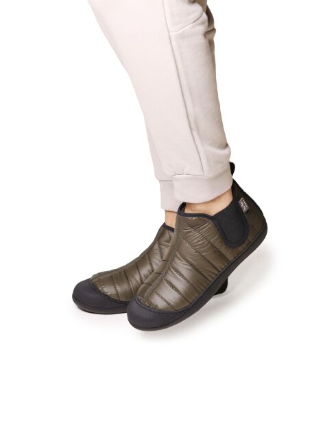 Chaussons d'intérieur Caleb kaki