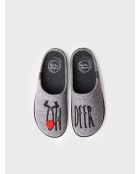 Chaussons d'intérieur Tobi gris