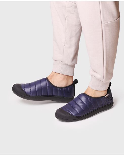 Chaussons d'intérieur Conor bleu marine