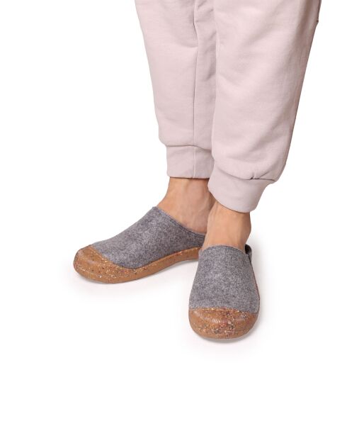 Chaussons d'intérieur Carlo gris