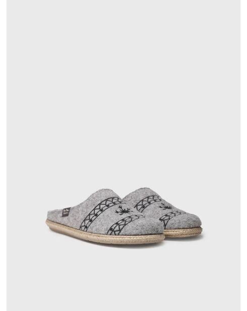 Chaussons d'intérieur Tobi gris
